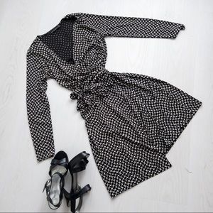 The Limited - Weave Pattern Wrap Dress